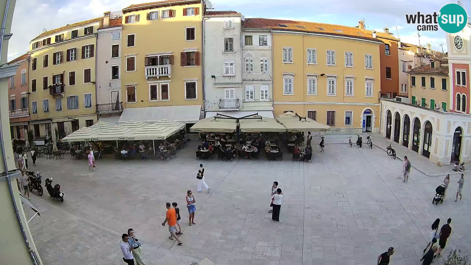 Webcam Rovinj Center – Plaza Principal