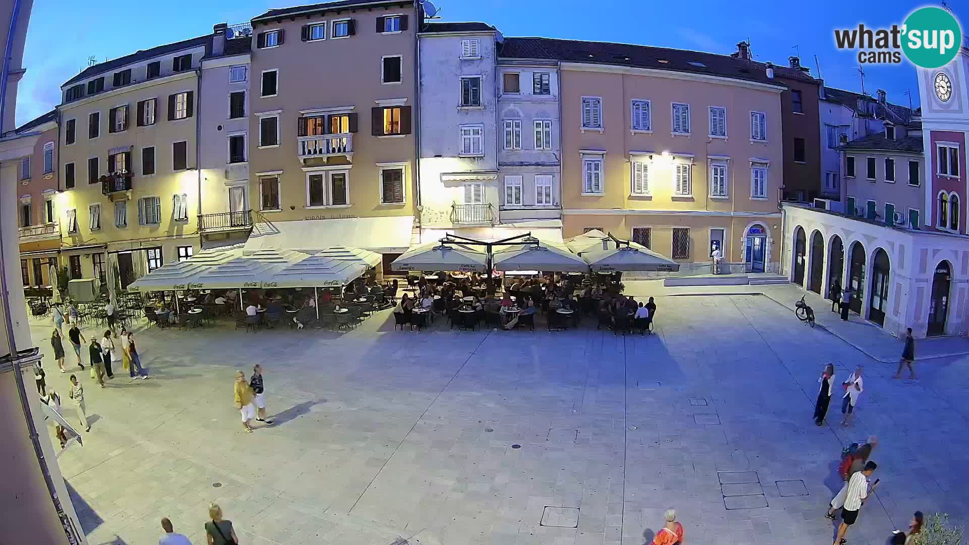 Webcam Rovinj Center – Plaza Principal