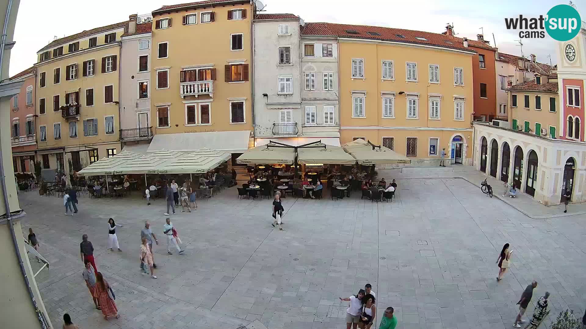 Rovinj Center Webcam – Main Square