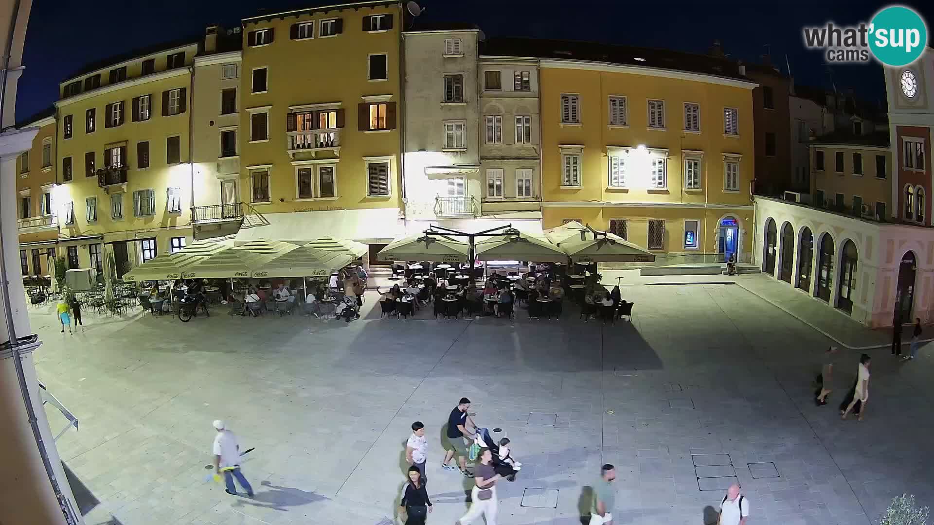 Webcam Rovinj Center – Plaza Principal