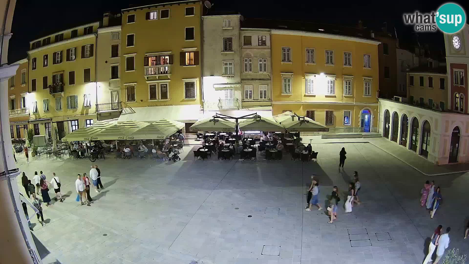 Webcam Rovinj Center – Plaza Principal