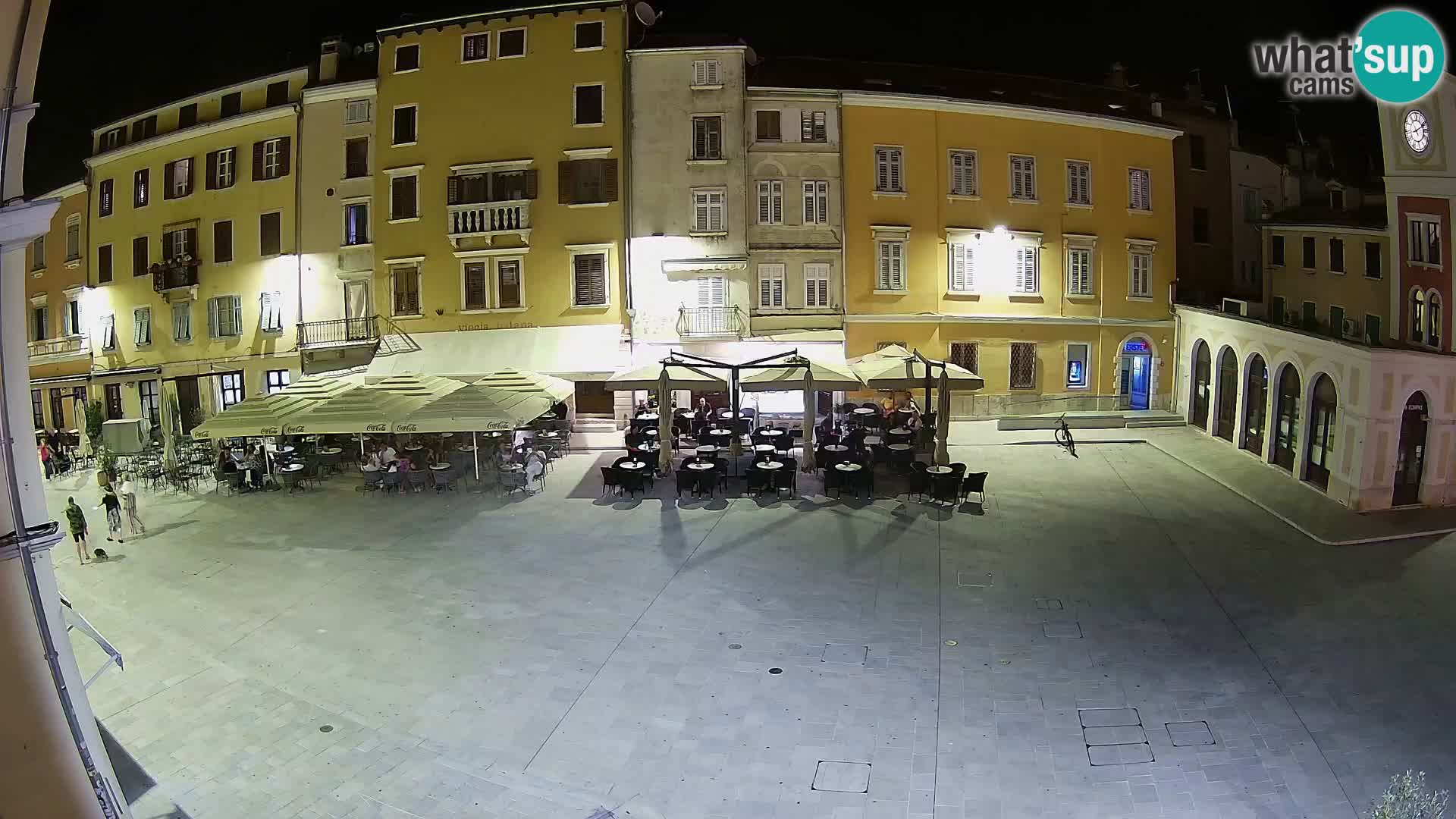 Webcam Rovinj Zentrum – Hauptplatz in Echtzeit