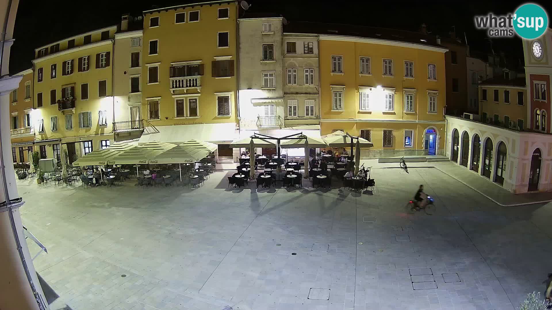 Webcam Rovinj Zentrum – Hauptplatz in Echtzeit