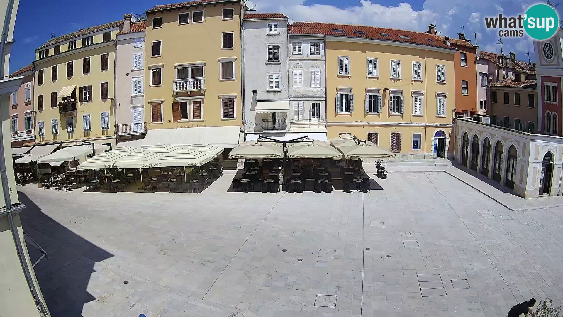 Webcam Rovinj Center – Plaza Principal