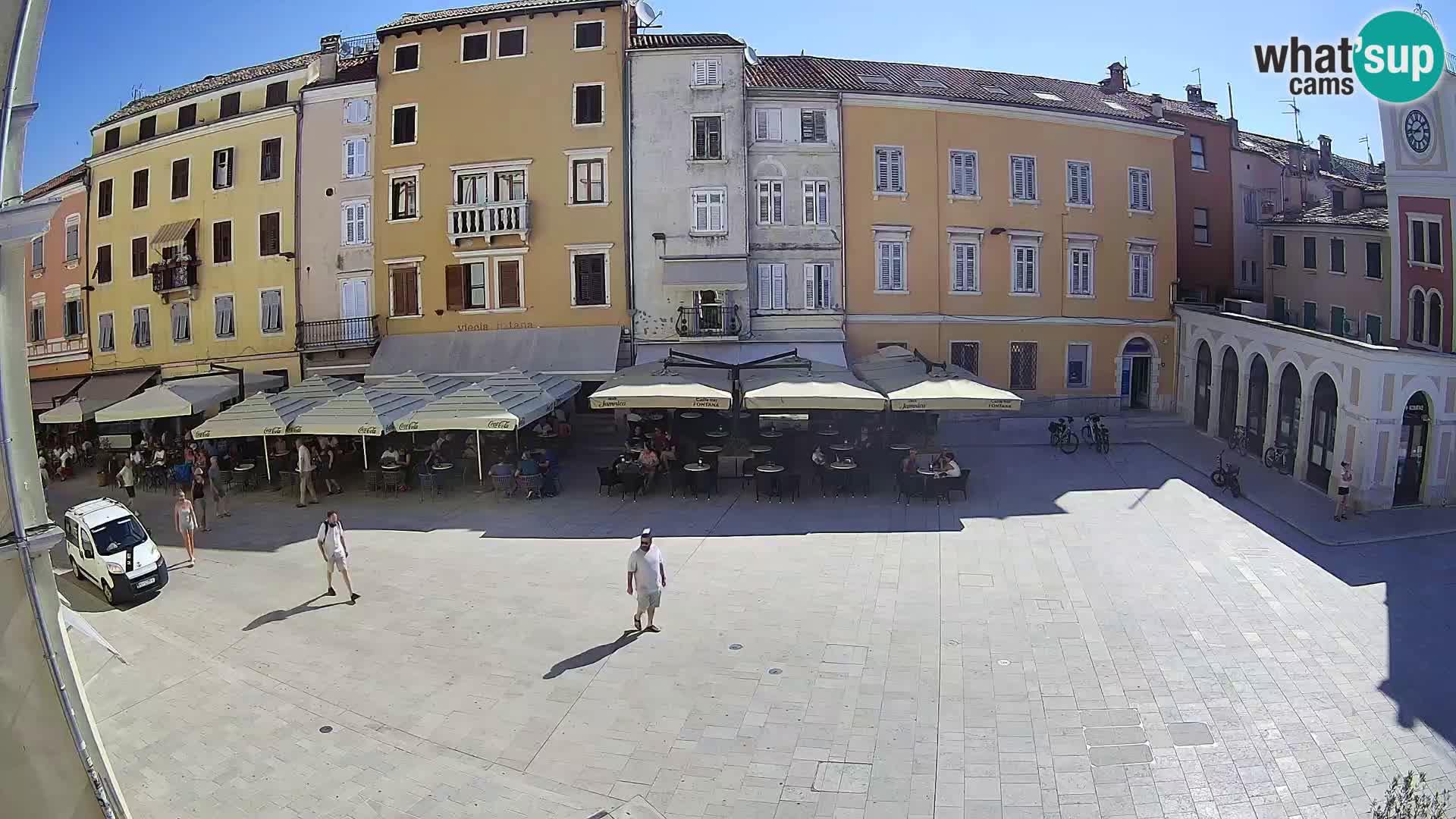 Rovinj Center Webcam – Main Square