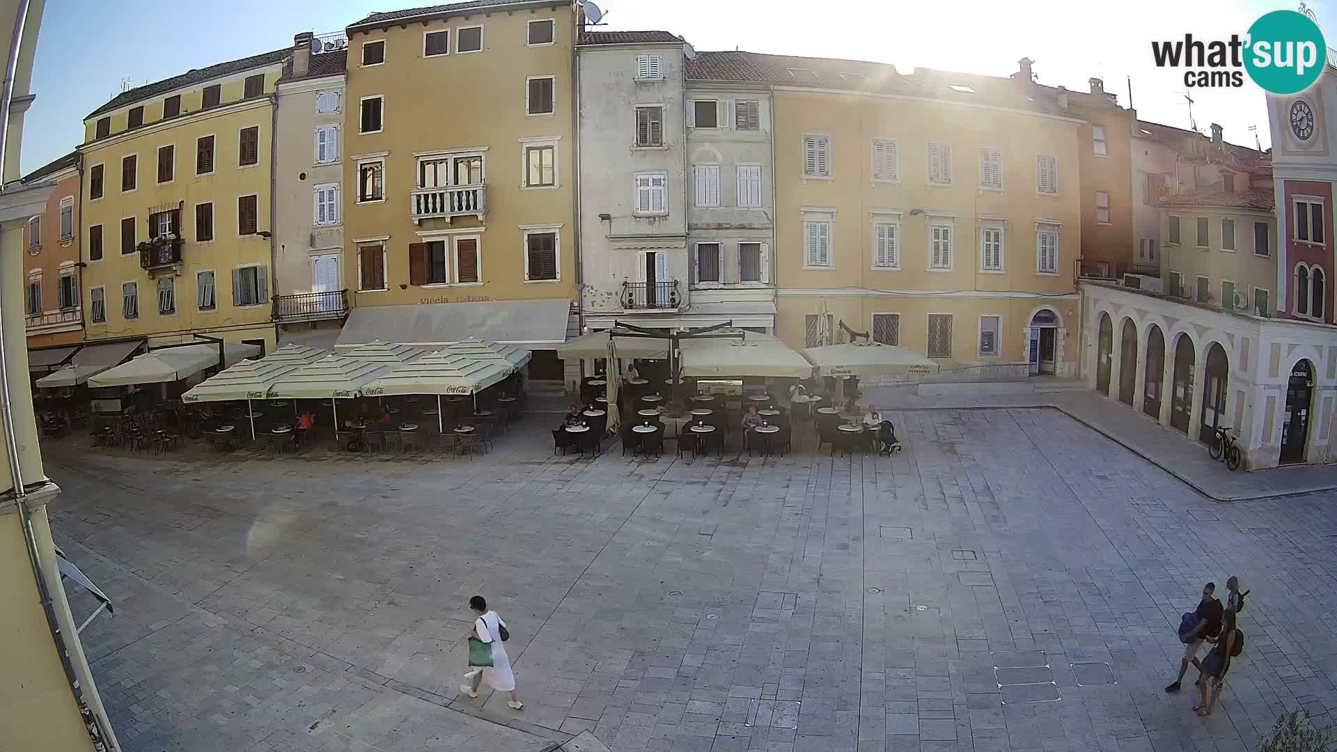Webcam Rovinj Center – Plaza Principal