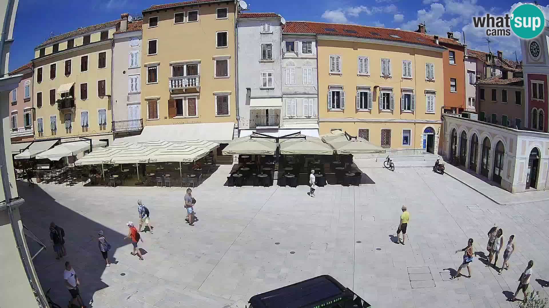 Webcam Rovinj Centre – Place Principale