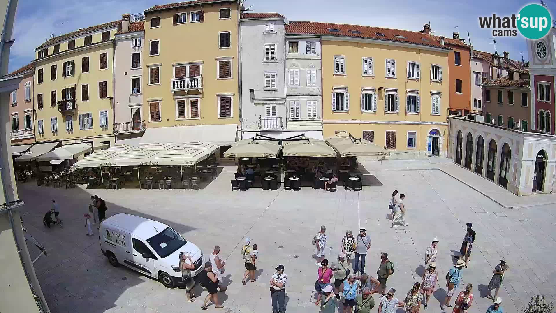 Spletna kamera Rovinj Center – Glavni trg