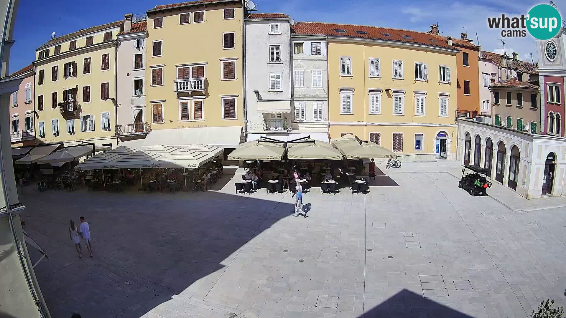 Spletna kamera Rovinj Center – Glavni trg