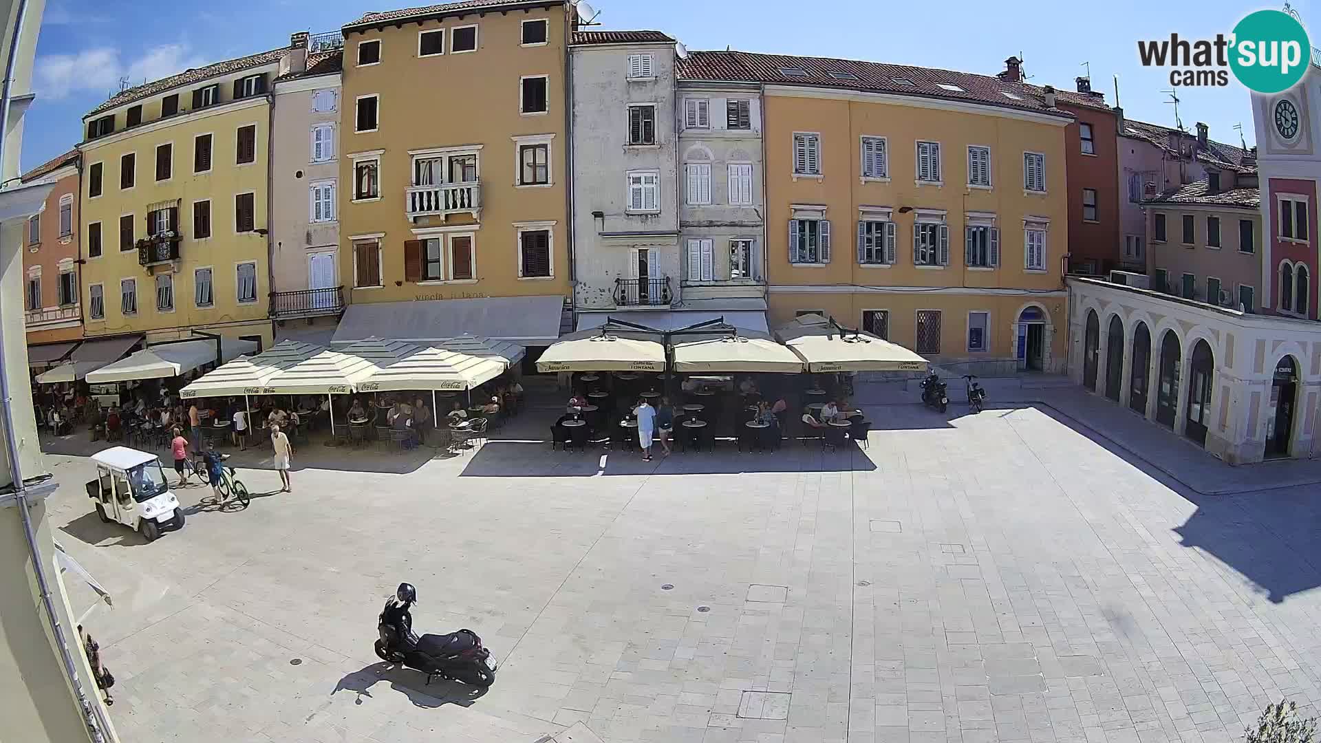 Webcam Rovigno Centro – Piazza Centrale