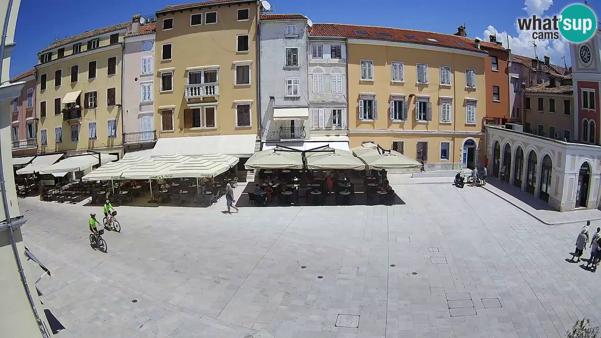 Webcam Rovinj Centre – Place Principale