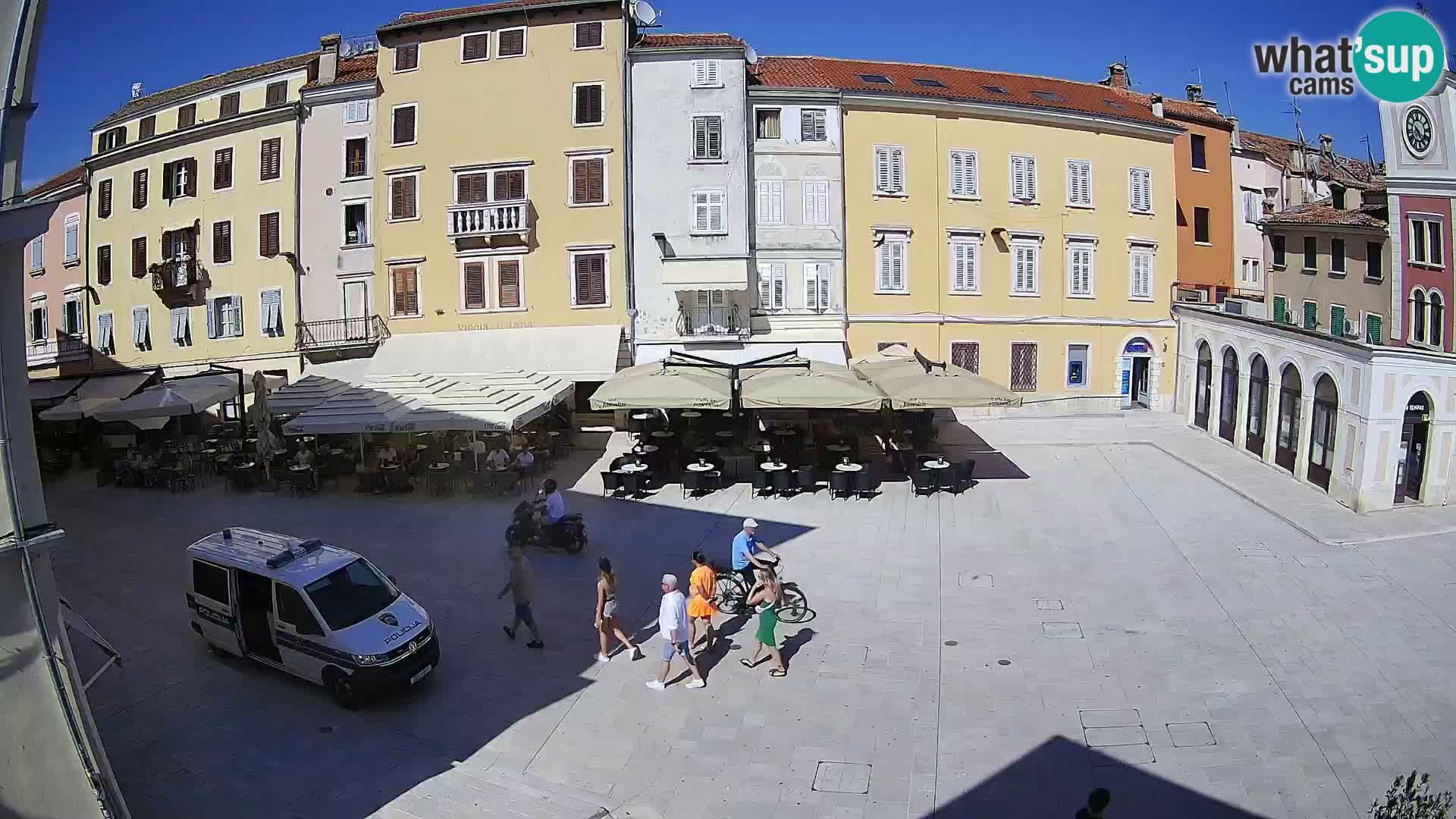 Webcam Rovinj Center – Plaza Principal