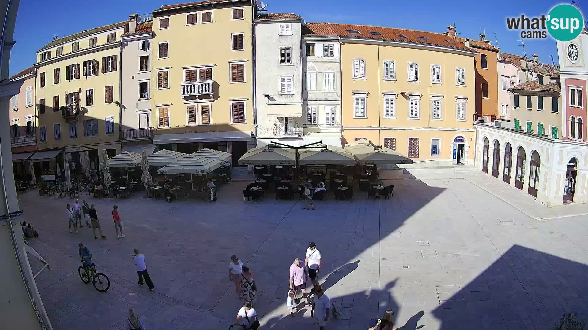 Webcam Rovinj Center – Plaza Principal