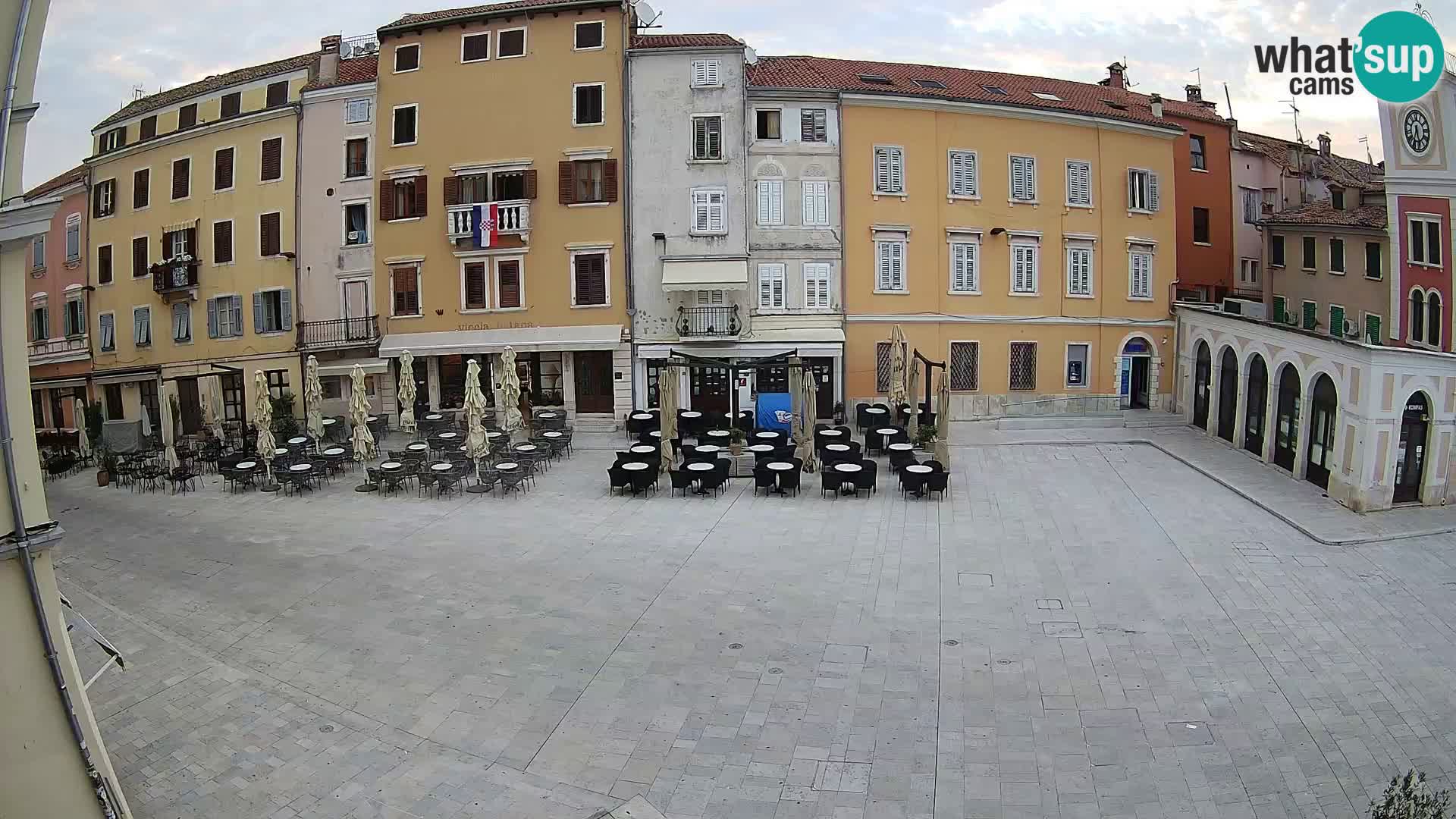 Rovinj Center Webcam – Main Square