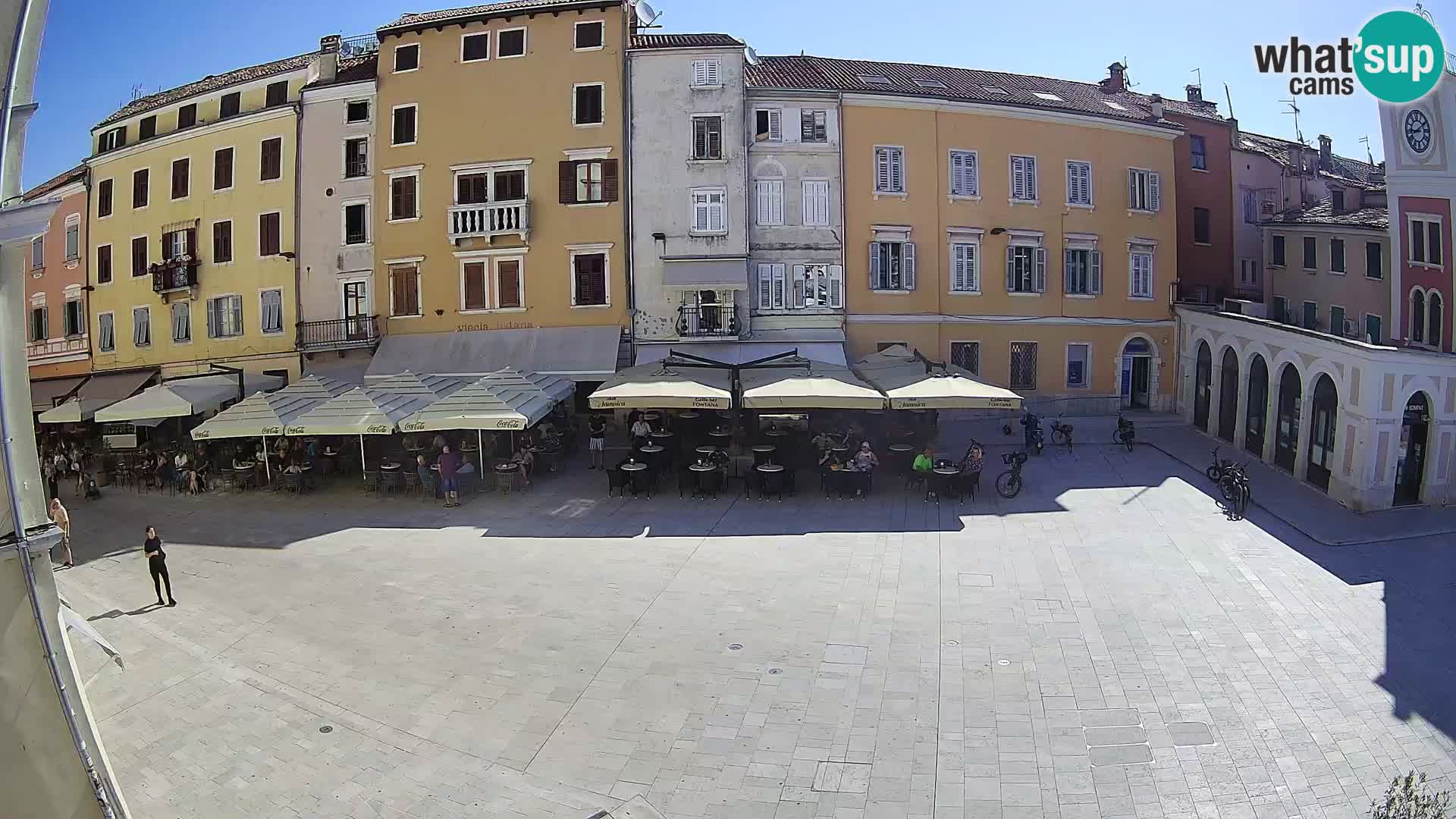 Webcam Rovinj Center – Plaza Principal