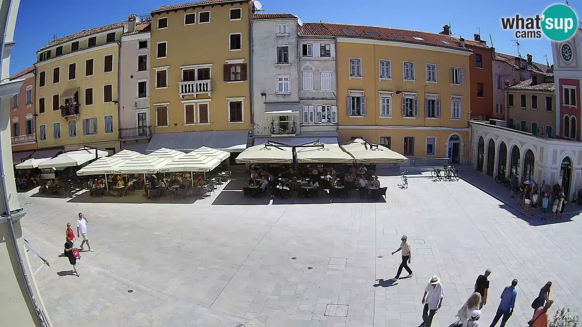 Webcam Rovigno Centro – Piazza Centrale
