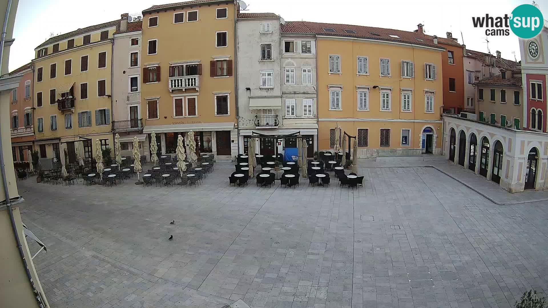 Spletna kamera Rovinj Center – Glavni trg