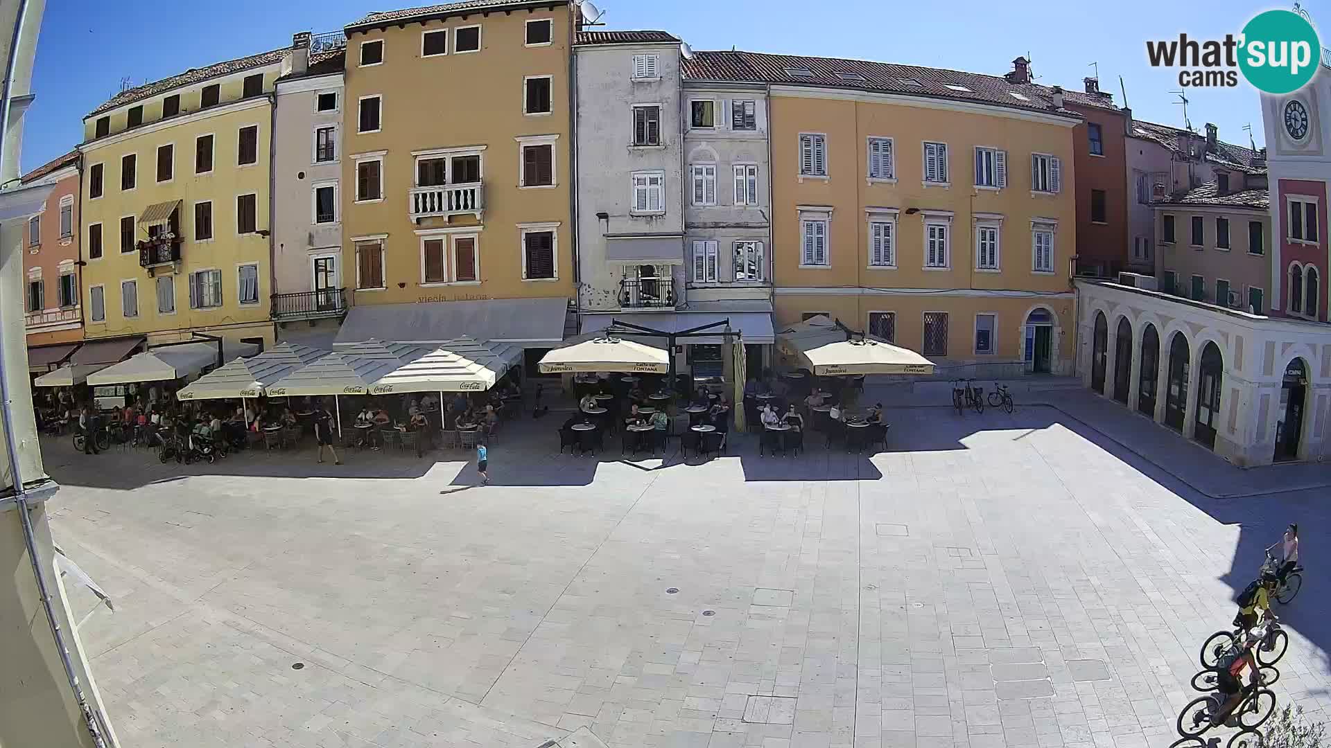 Rovinj Center Webcam – Main Square