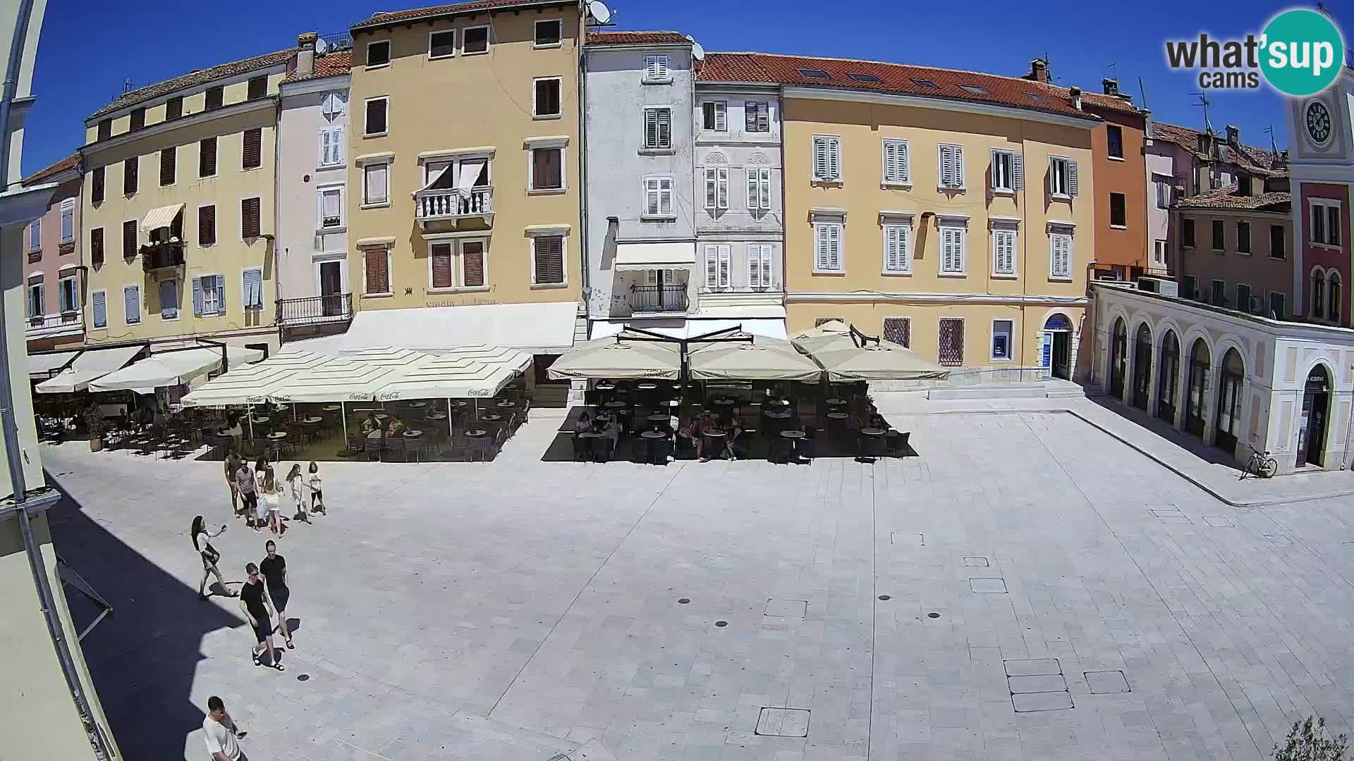 Webcam Rovinj Center – Plaza Principal