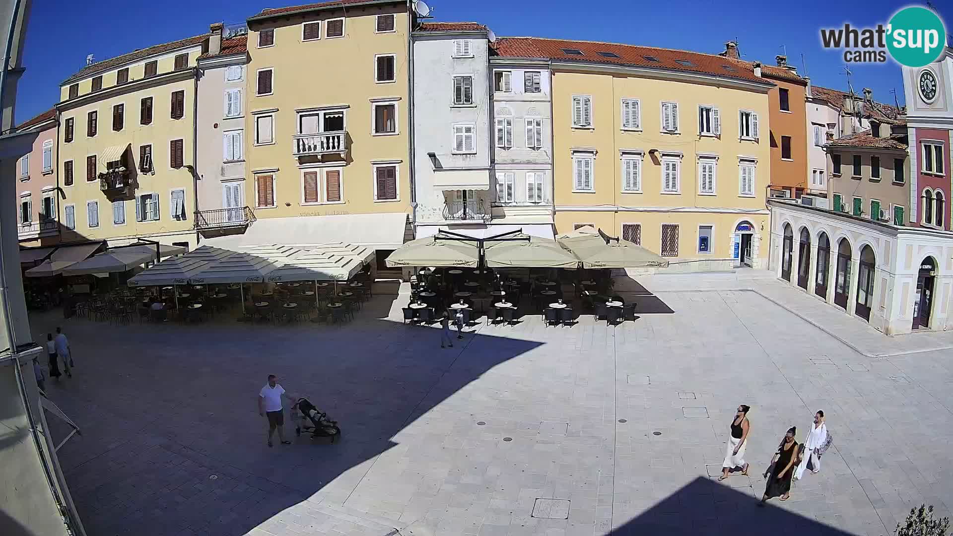 Webcam Rovinj Centre – Place Principale