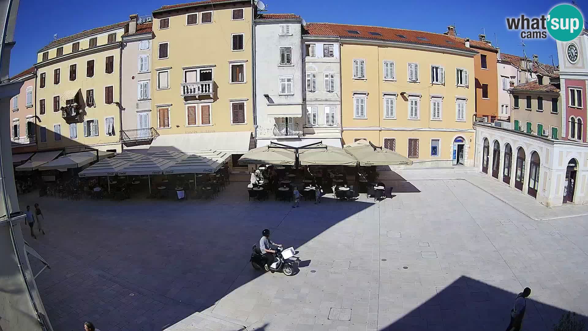 Spletna kamera Rovinj Center – Glavni trg