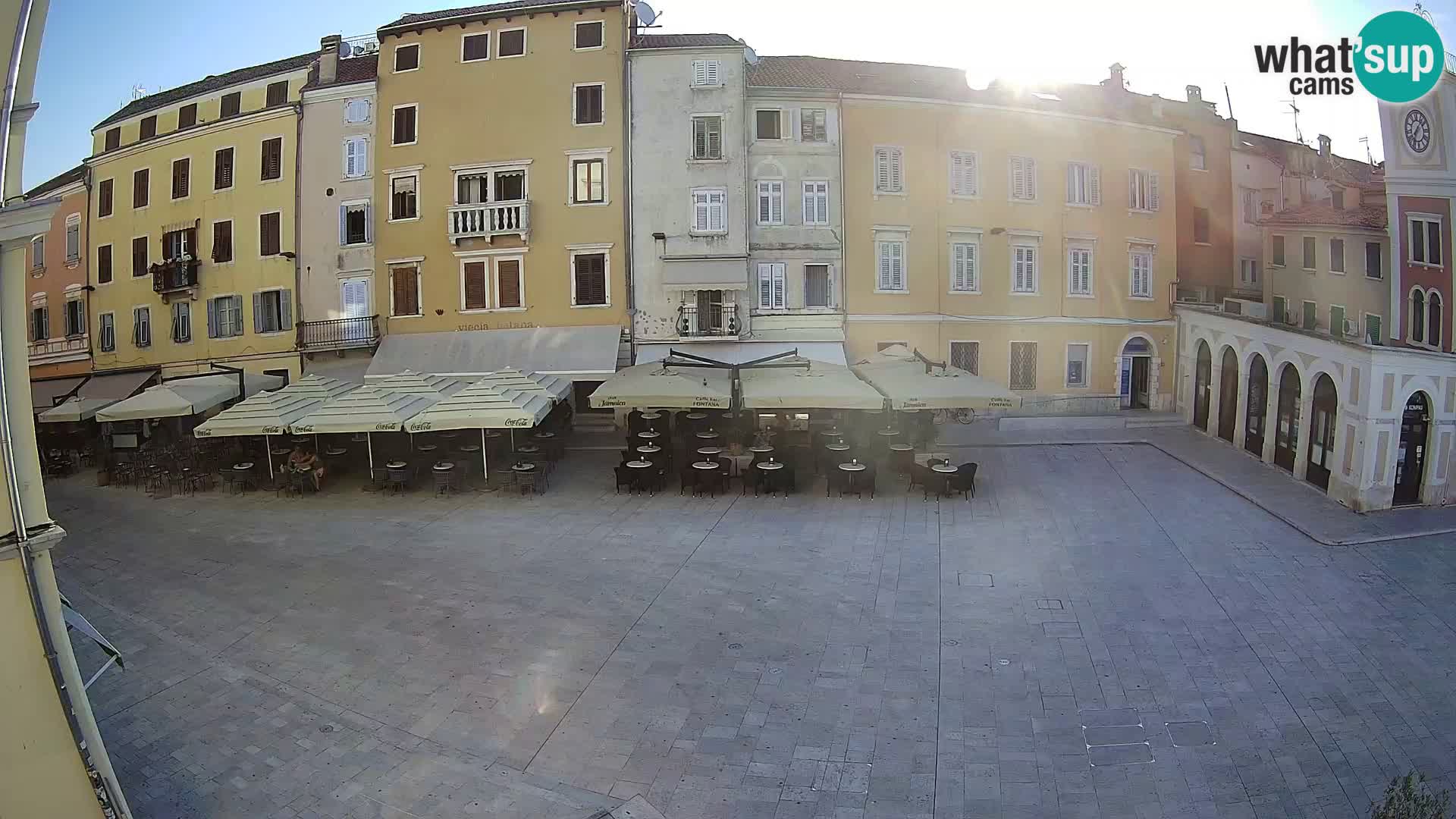 Webcam Rovigno Centro – Piazza Centrale