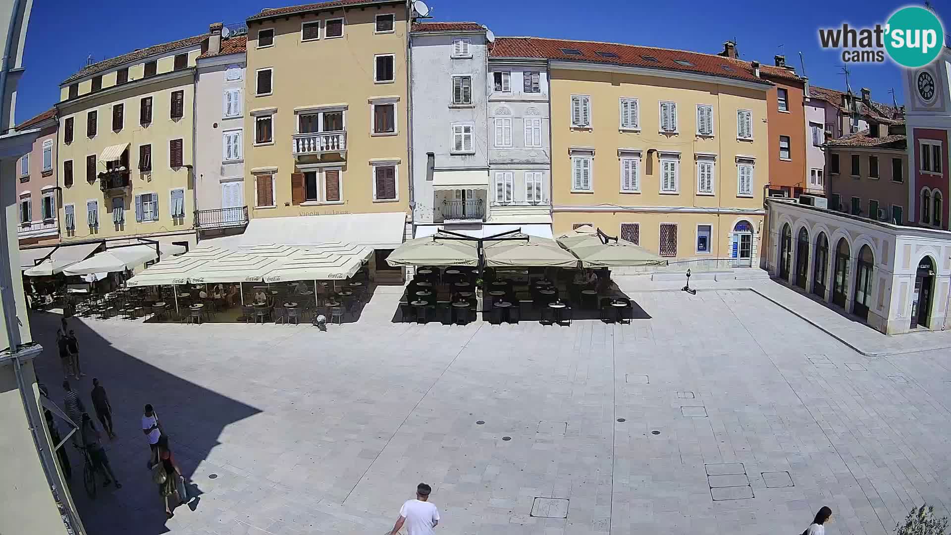 Spletna kamera Rovinj Center – Glavni trg