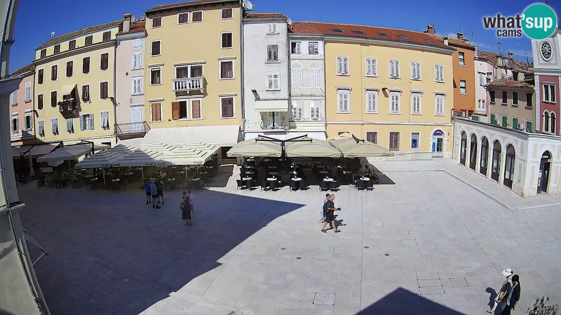 Spletna kamera Rovinj Center – Glavni trg