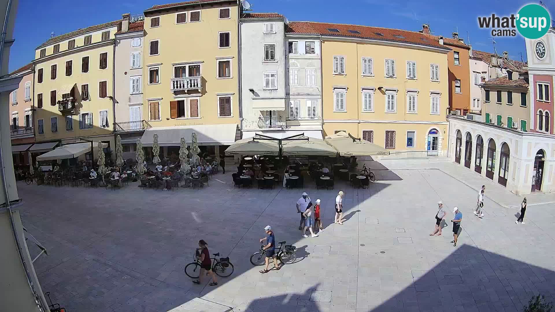 Spletna kamera Rovinj Center – Glavni trg