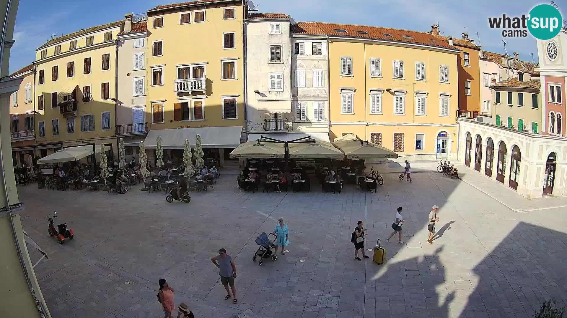 Webcam Rovinj Center – Plaza Principal