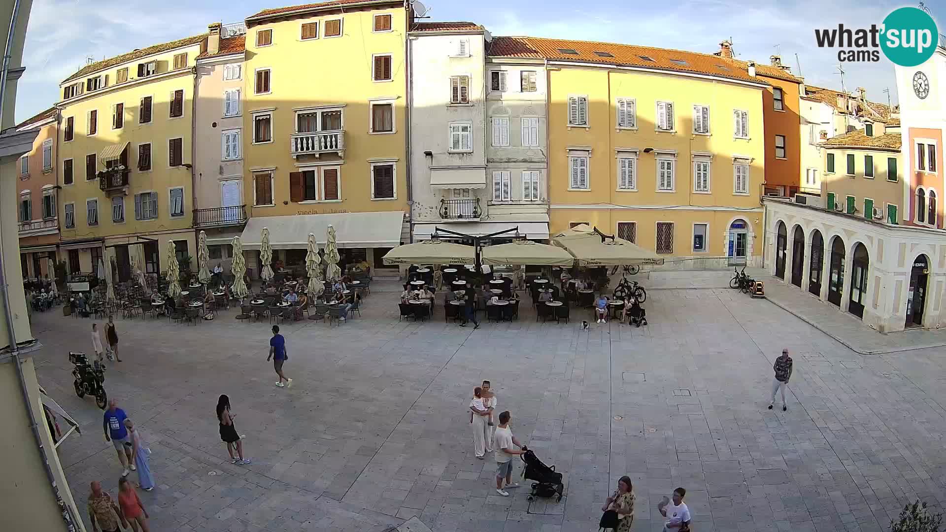 Webcam Rovinj Center – Plaza Principal