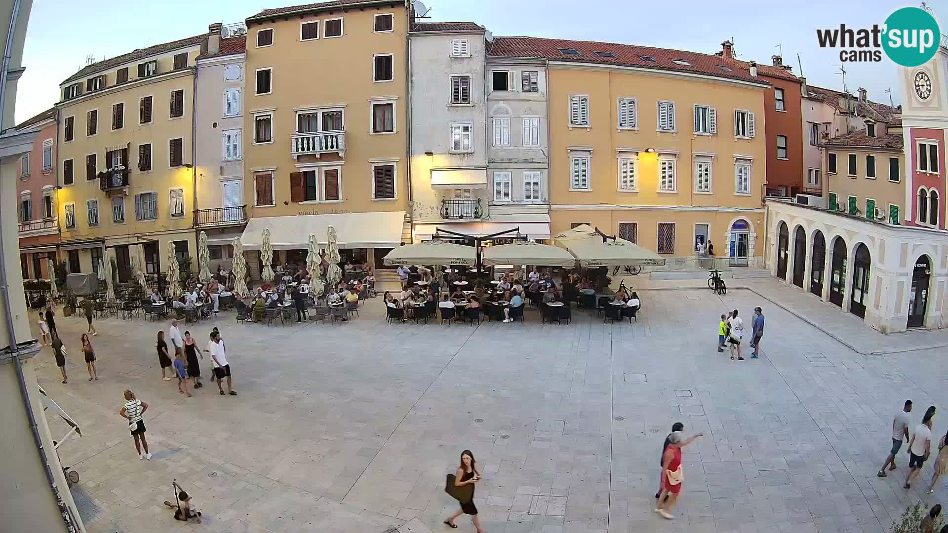 Rovinj Center Webcam – Main Square