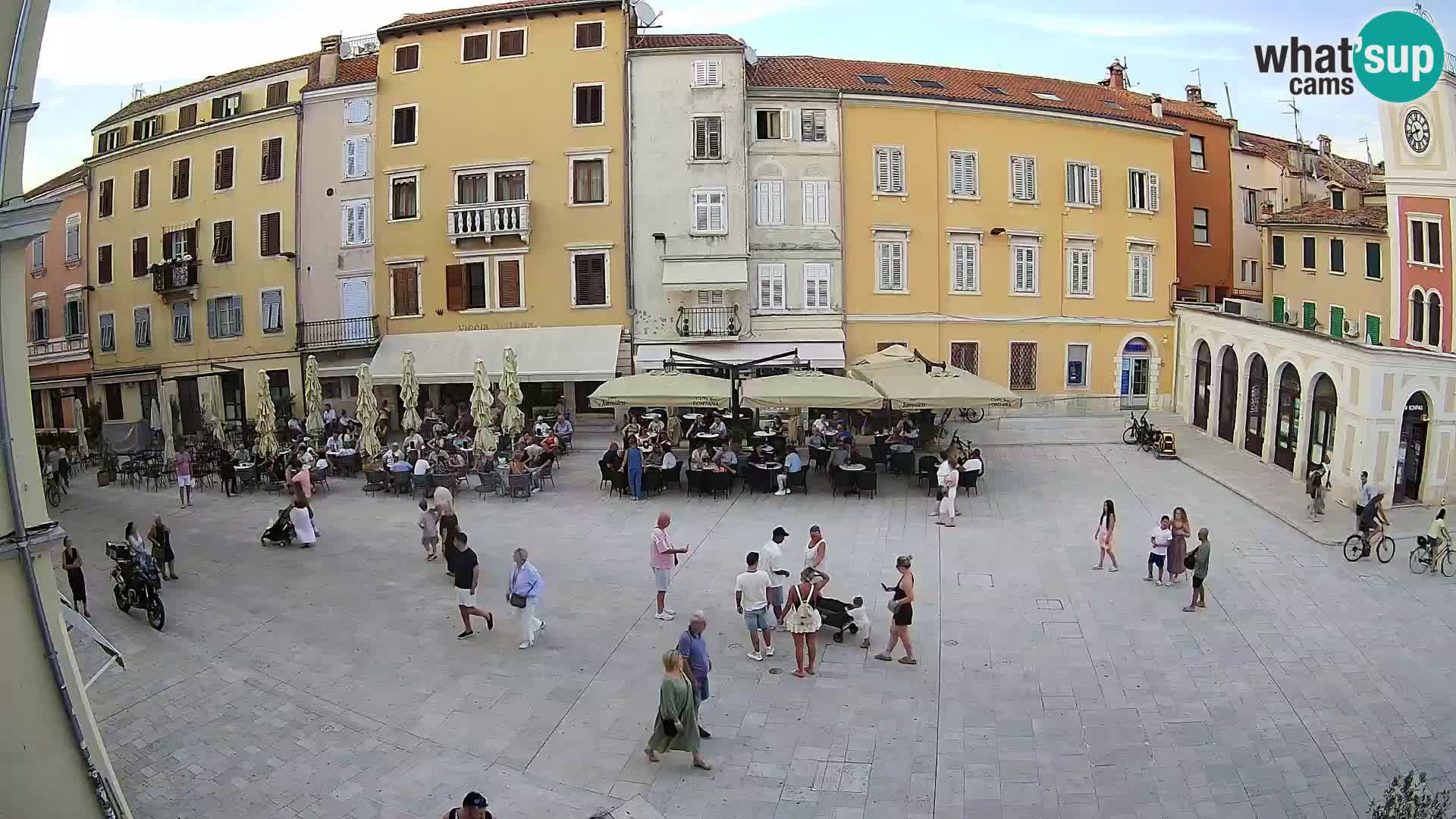 Webcam Rovinj Center – Plaza Principal