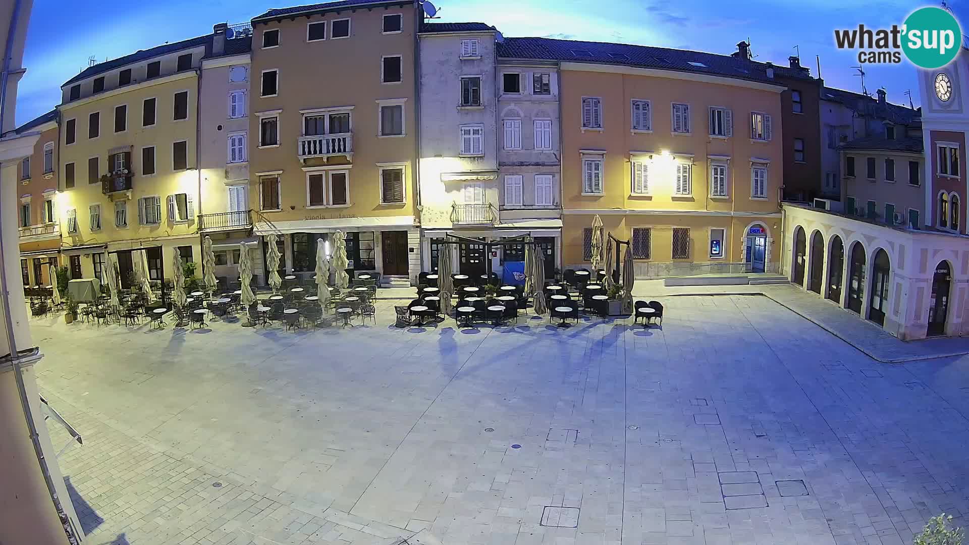 Webcam Rovinj Zentrum – Hauptplatz in Echtzeit
