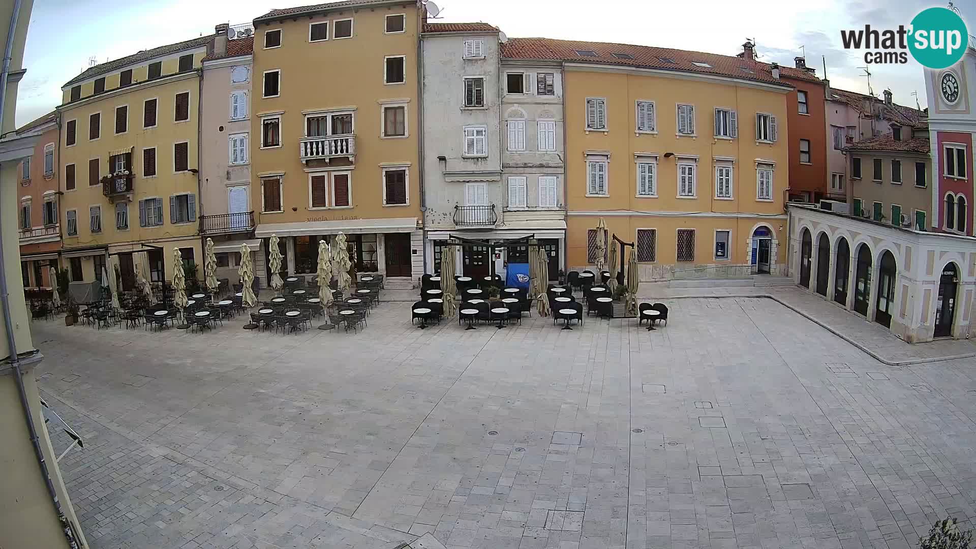 Rovinj Center Webcam – Main Square