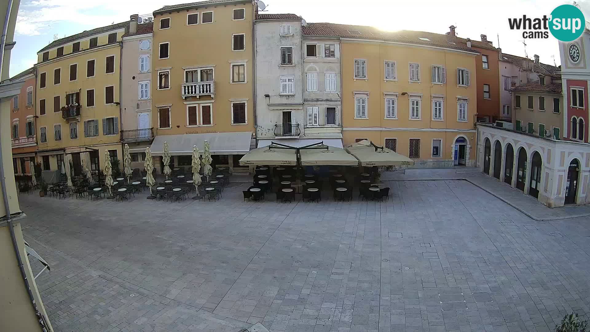 Rovinj Center Webcam – Main Square