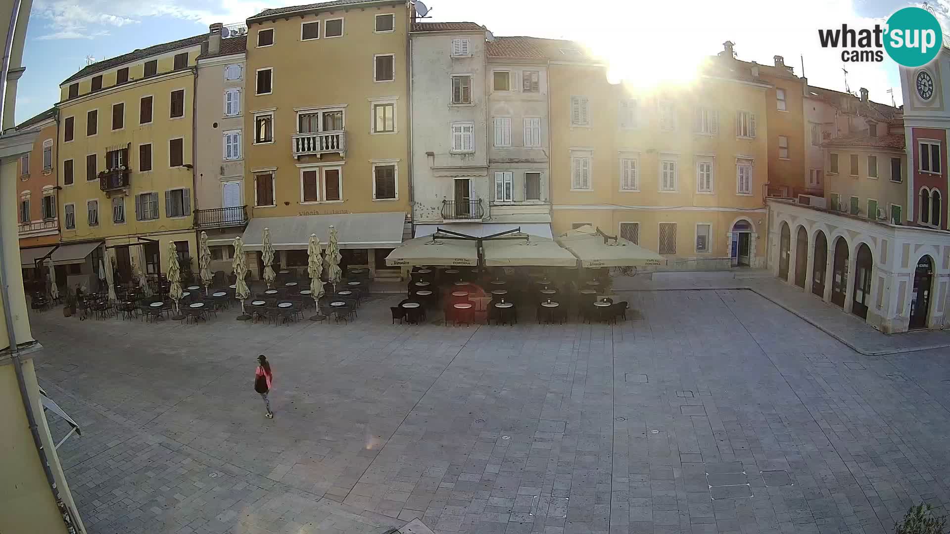 Rovinj Center Webcam – Main Square