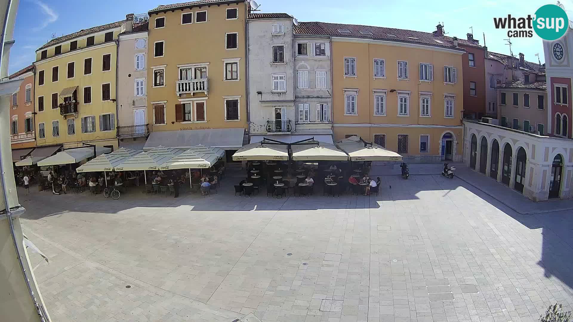 Webcam Rovinj Centre – Place Principale