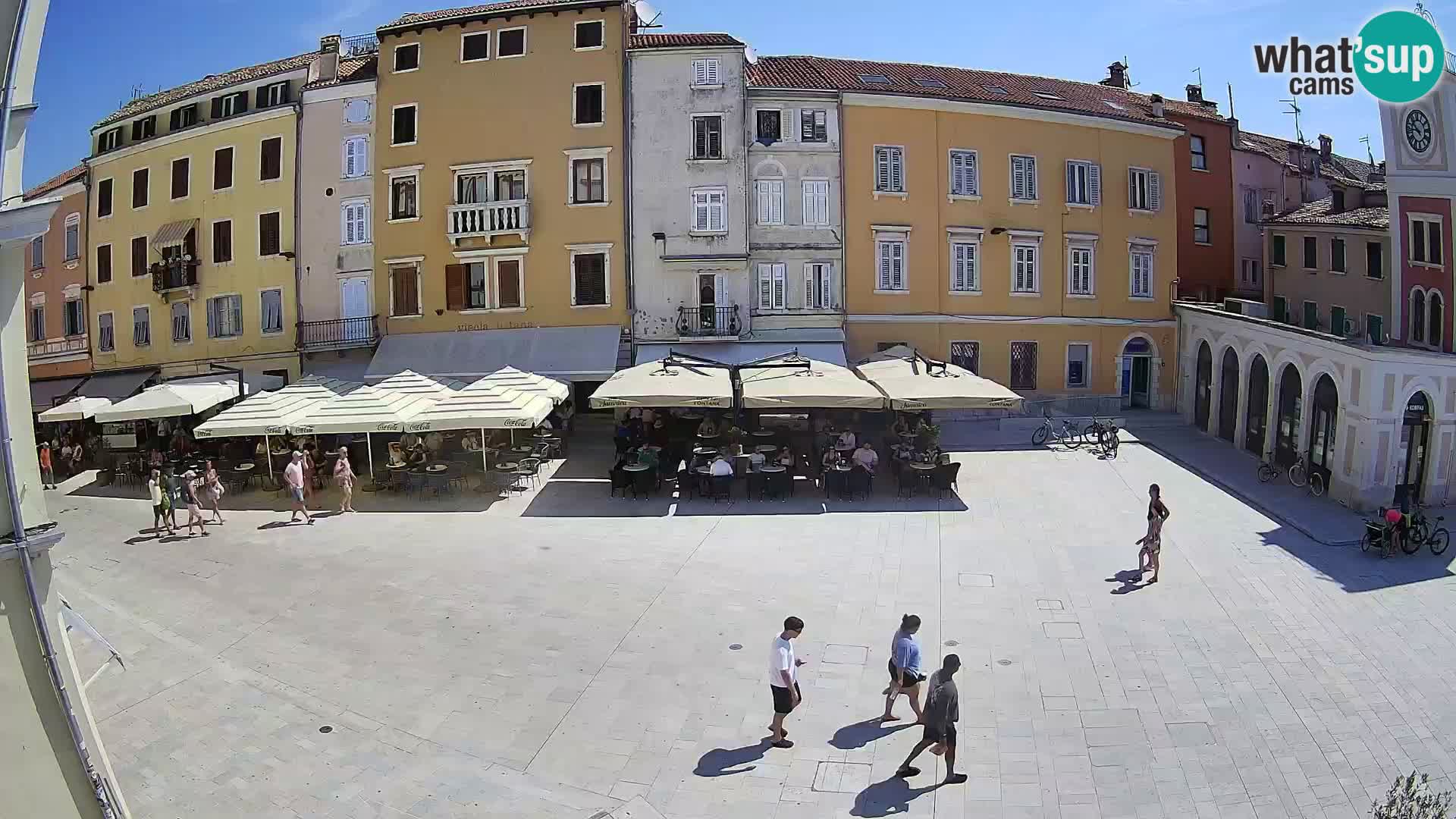 Webcam Rovigno Centro – Piazza Centrale