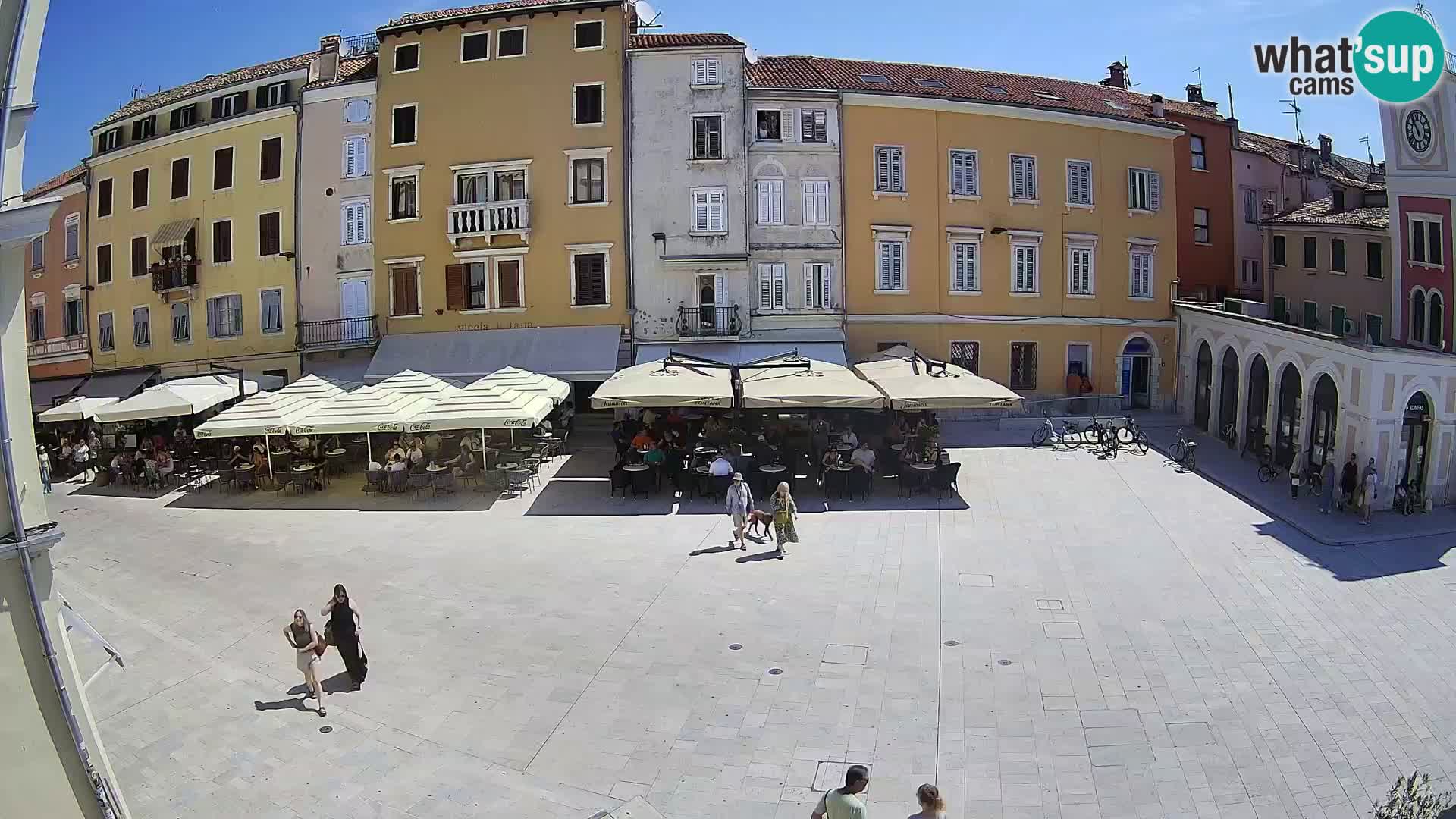 Webcam Rovigno Centro – Piazza Centrale