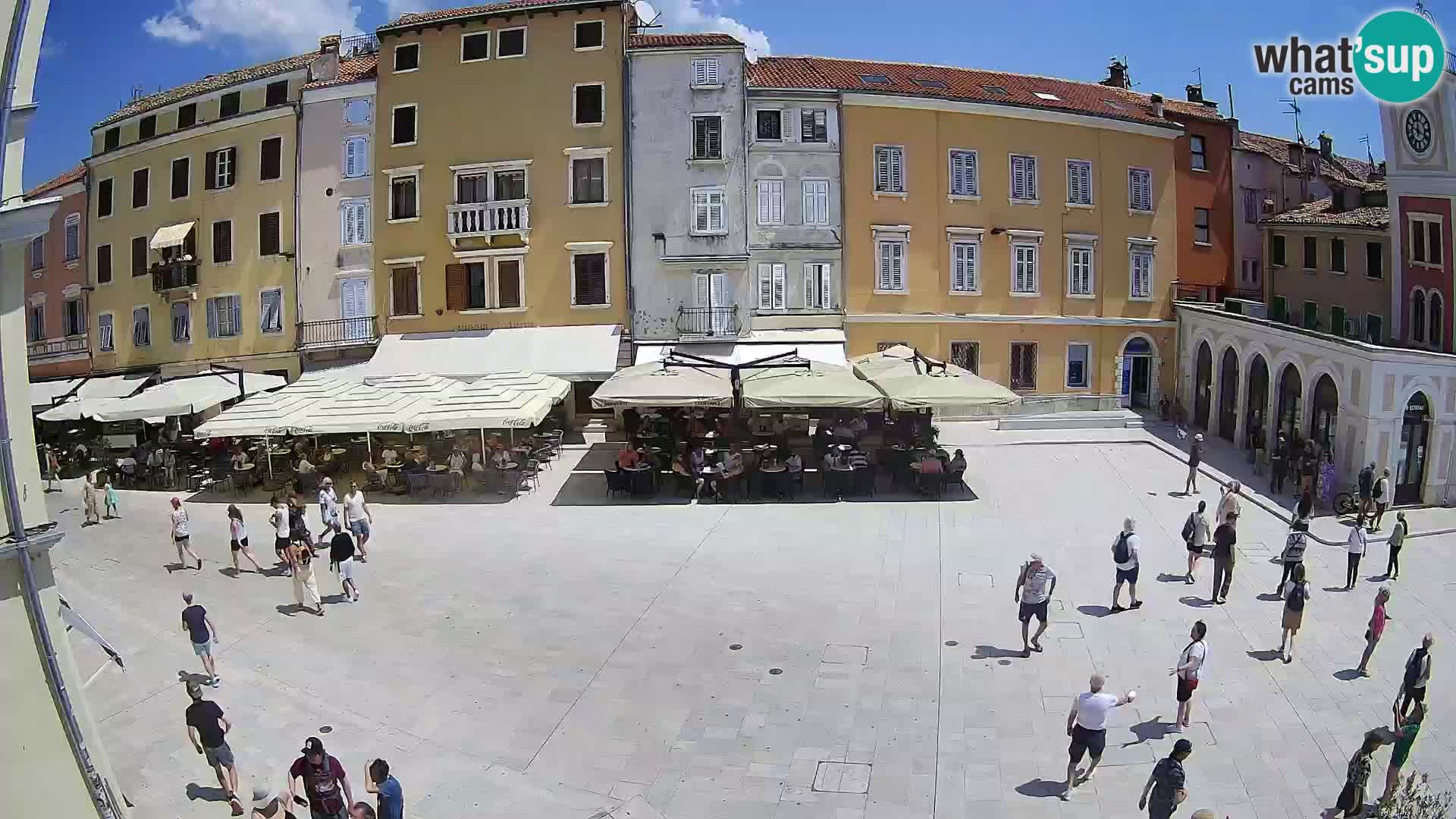 Rovinj Center Webcam – Main Square