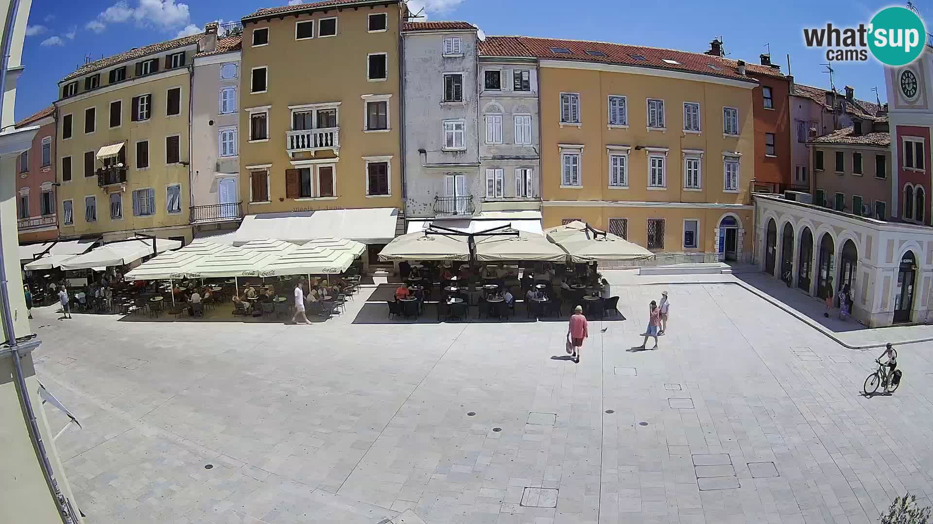 Webcam Rovigno Centro – Piazza Centrale
