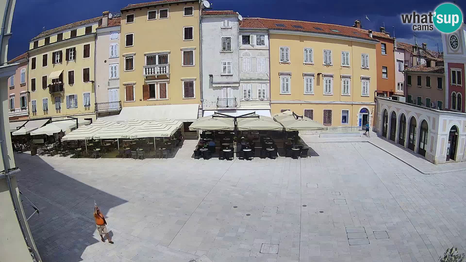 Webcam Rovinj Center – Plaza Principal