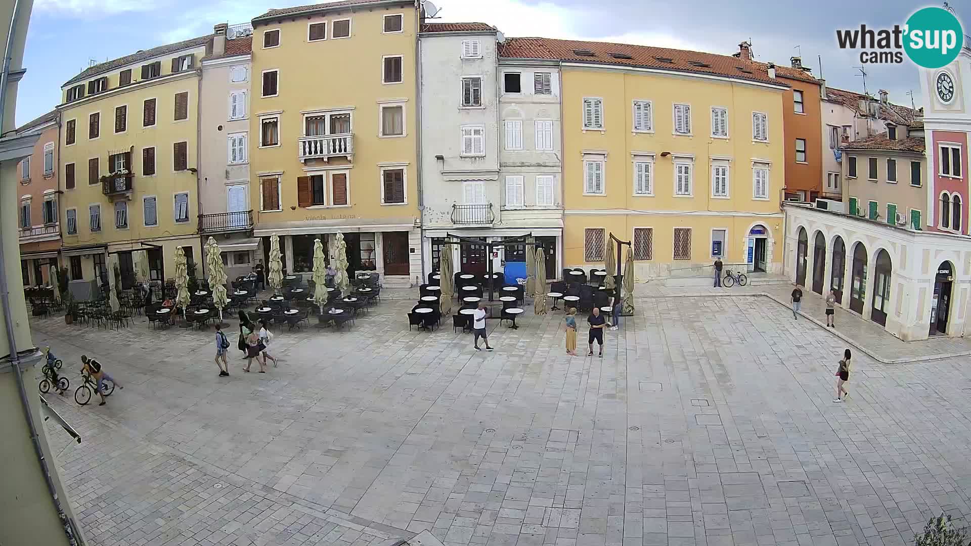 Webcam Rovinj Center – Plaza Principal