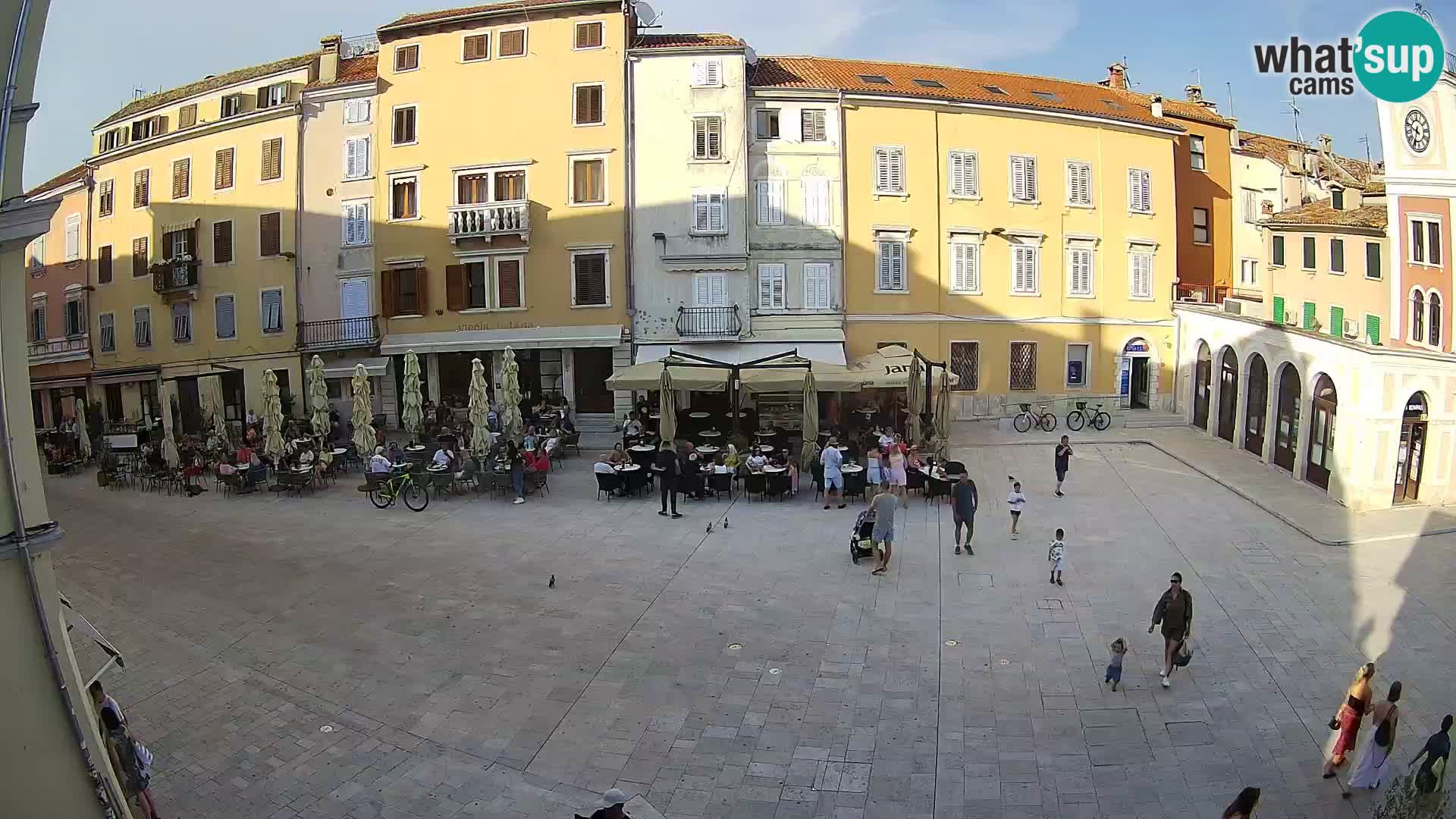 Webcam Rovinj Center – Plaza Principal