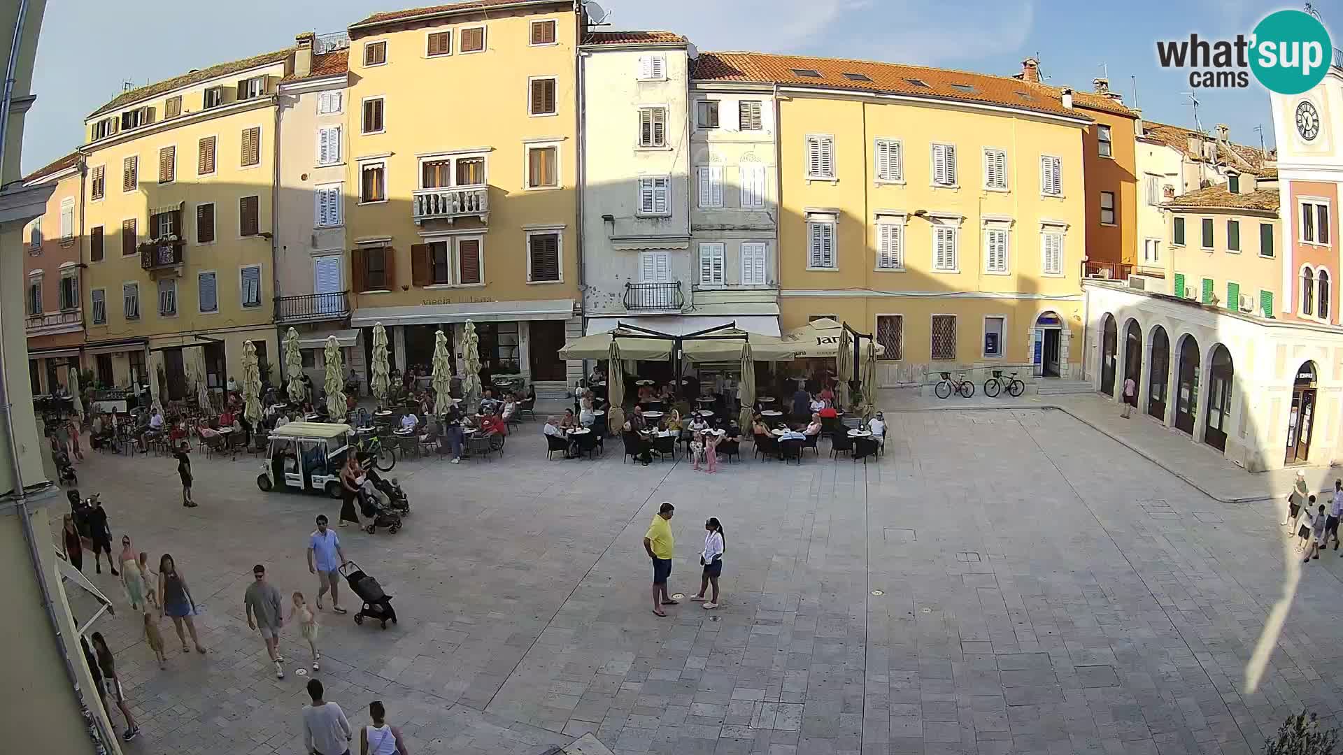 Webcam Rovinj Center – Plaza Principal