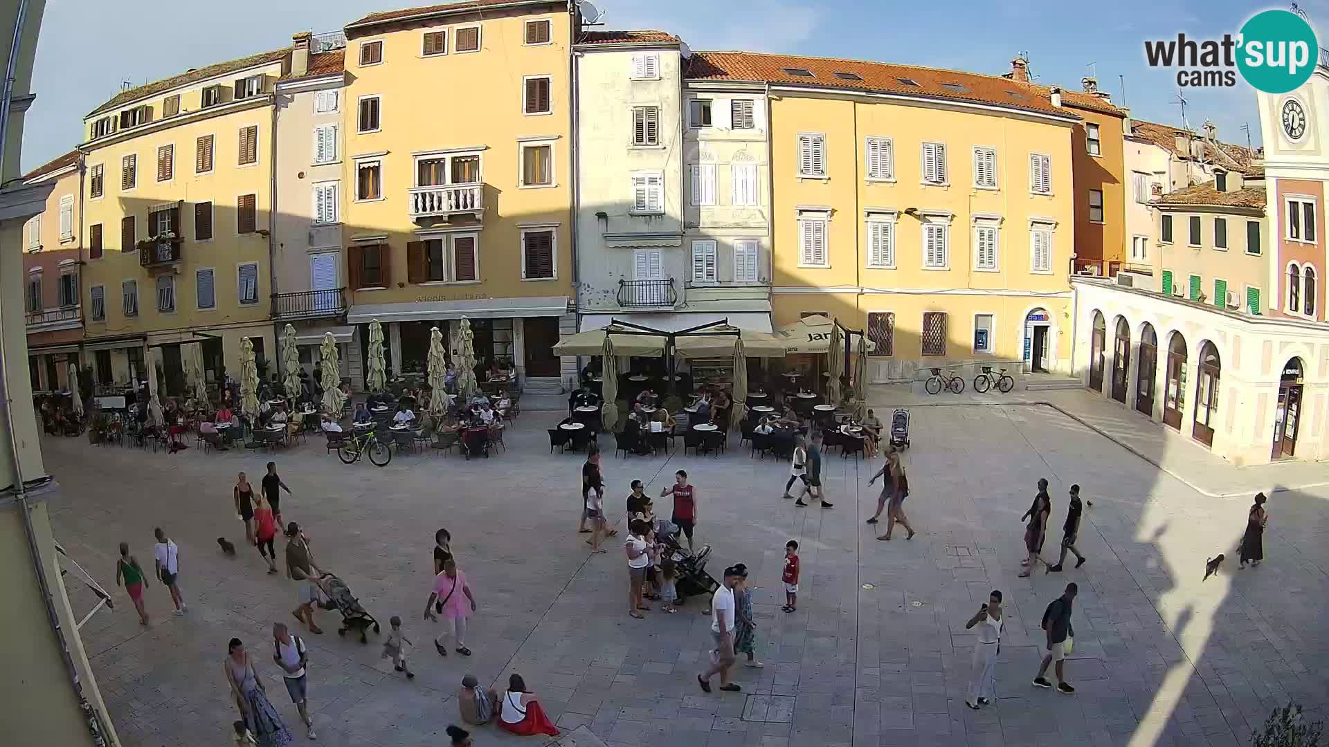 Webcam Rovinj Centar – glavni trg