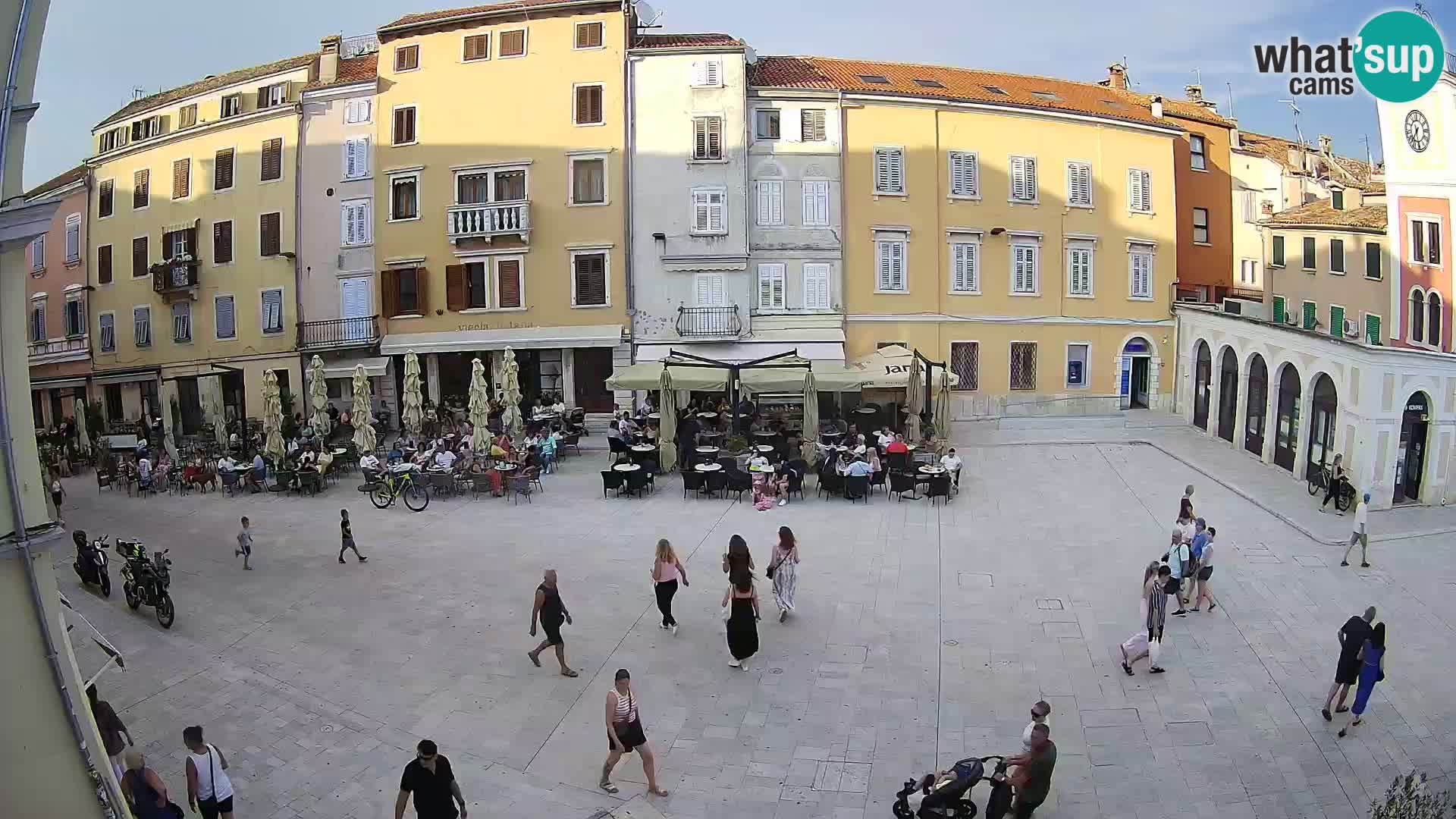 Webcam Rovinj Zentrum – Hauptplatz in Echtzeit