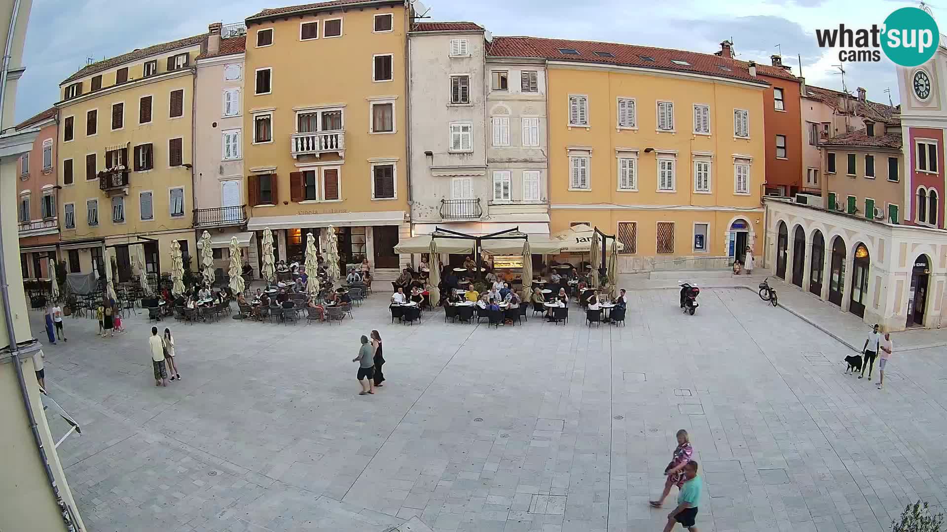 Webcam Rovinj Center – Plaza Principal