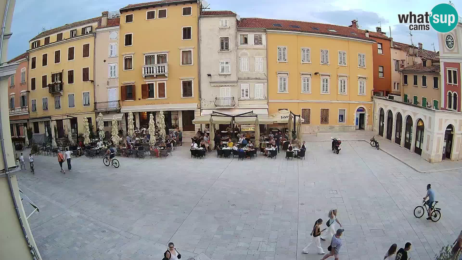Webcam Rovinj Zentrum – Hauptplatz in Echtzeit